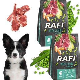 Sucha Karma Dla Psa RAFI JUNIOR z Jagnięciną 3 kg - 2 szt.