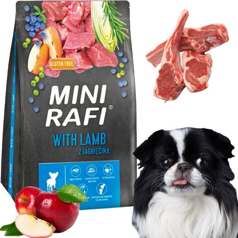 Sucha Karma Dla Psa RAFI MINI Adult z Jagnięciną 3 kg - 1 szt.