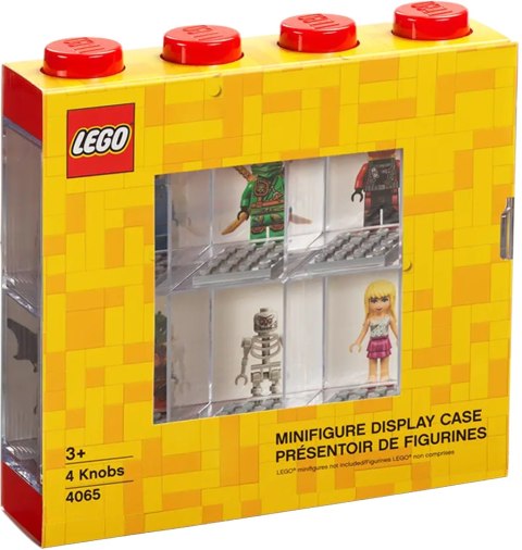 4065 - LEGO - Witryna Czerwona Na 8 Minifigurek