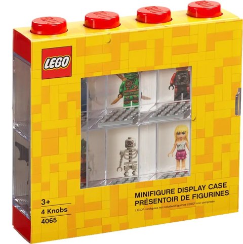 4065 - LEGO - Witryna Czerwona Na 8 Minifigurek