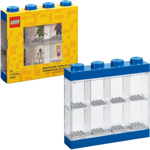 4065 - LEGO - Witryna Niebieska Na 8 Minifigurek