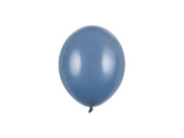 Balony lateksowe, Granatowe, Pastelowe Navy Blue, 12cm, 100 szt.