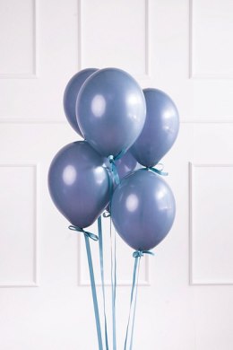 Balony lateksowe, Granatowe, Pastelowe Navy Blue, 12cm, 100 szt.