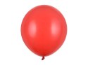 Balony lateksowe Strong, Czerwone, Pastel Poppy Red, 43cm, 25 szt.