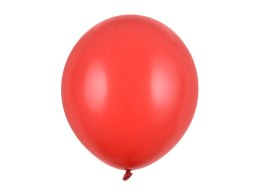 Balony lateksowe Strong, Czerwone, Pastel Poppy Red, 43cm, 25 szt.