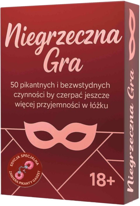 Gra Planszowa Dla Dorosłych - NIEGRZECZNA GRA - 50 PIKANTNYCH ZADAŃ