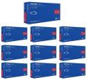 Rękawice Nitrylowe 100 szt. Nitrylex Basic Dark Blue - 10 kpl. (S 6-7)