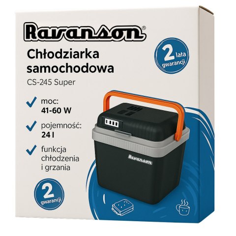 Lodówka Turystyczna Ravanson CS-24S Super