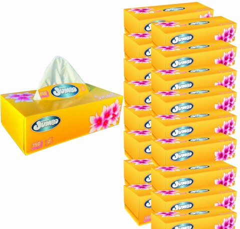 Chusteczki uniwersalne box 150 szt. SŁONIK JUMBO SMART 2W - 18 op.